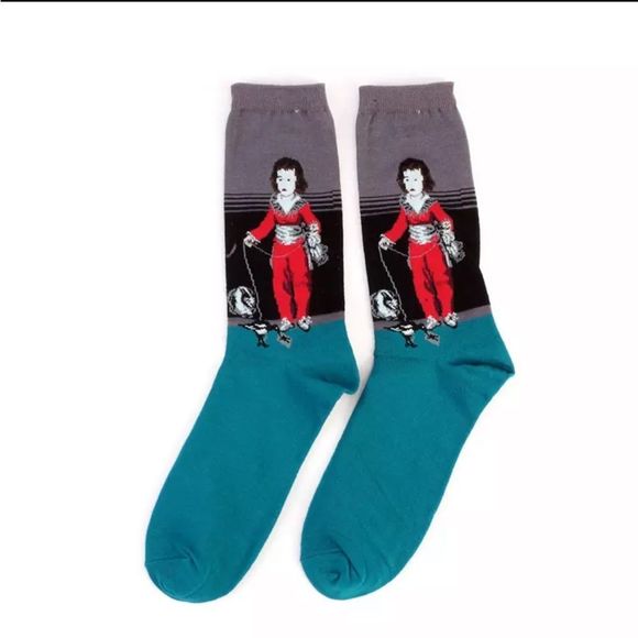Art Socks Goya’s Red Boy Metropolitan Museum of Art - Picture 1 of 2